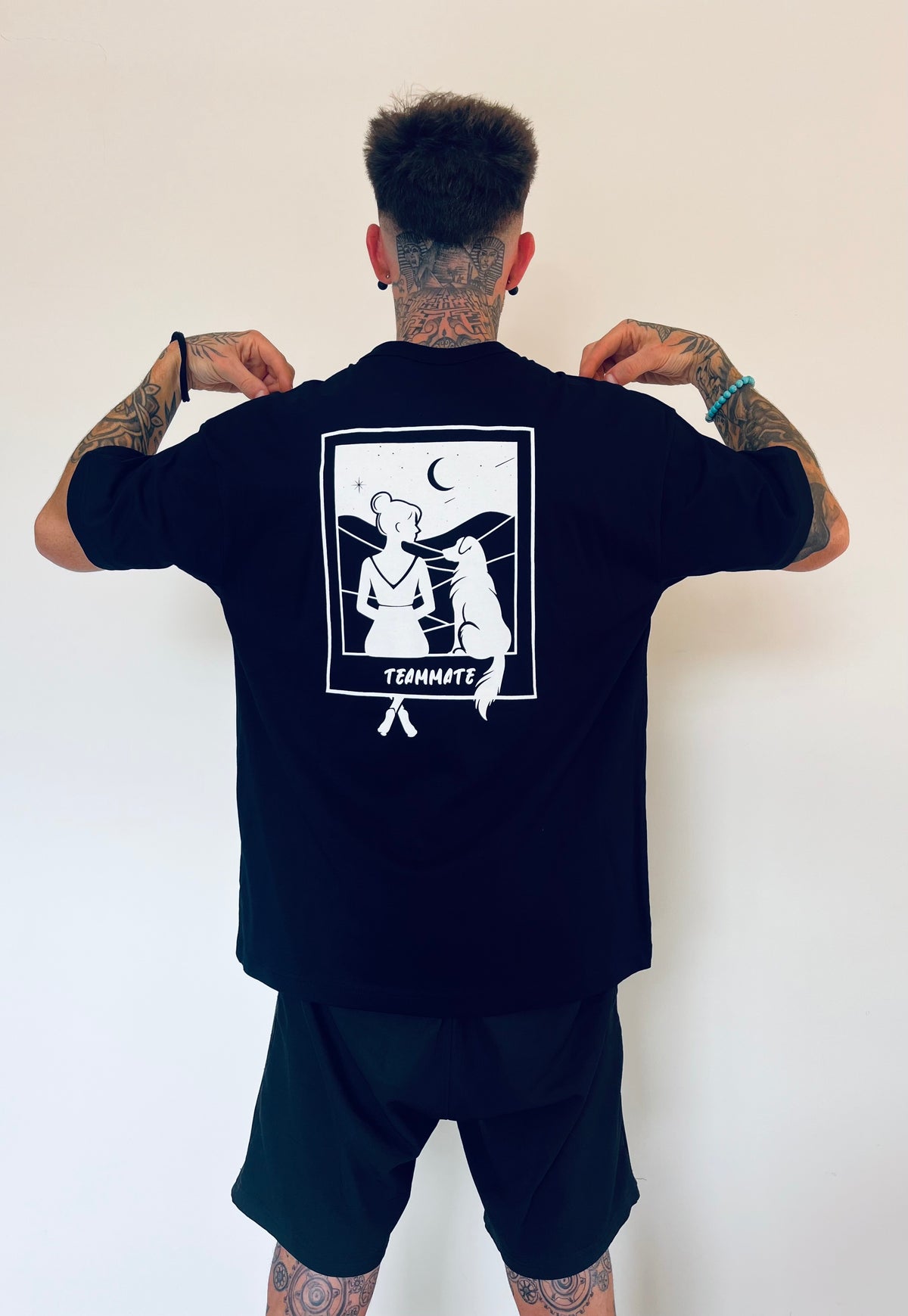 Camiseta Oversize "Teammate"