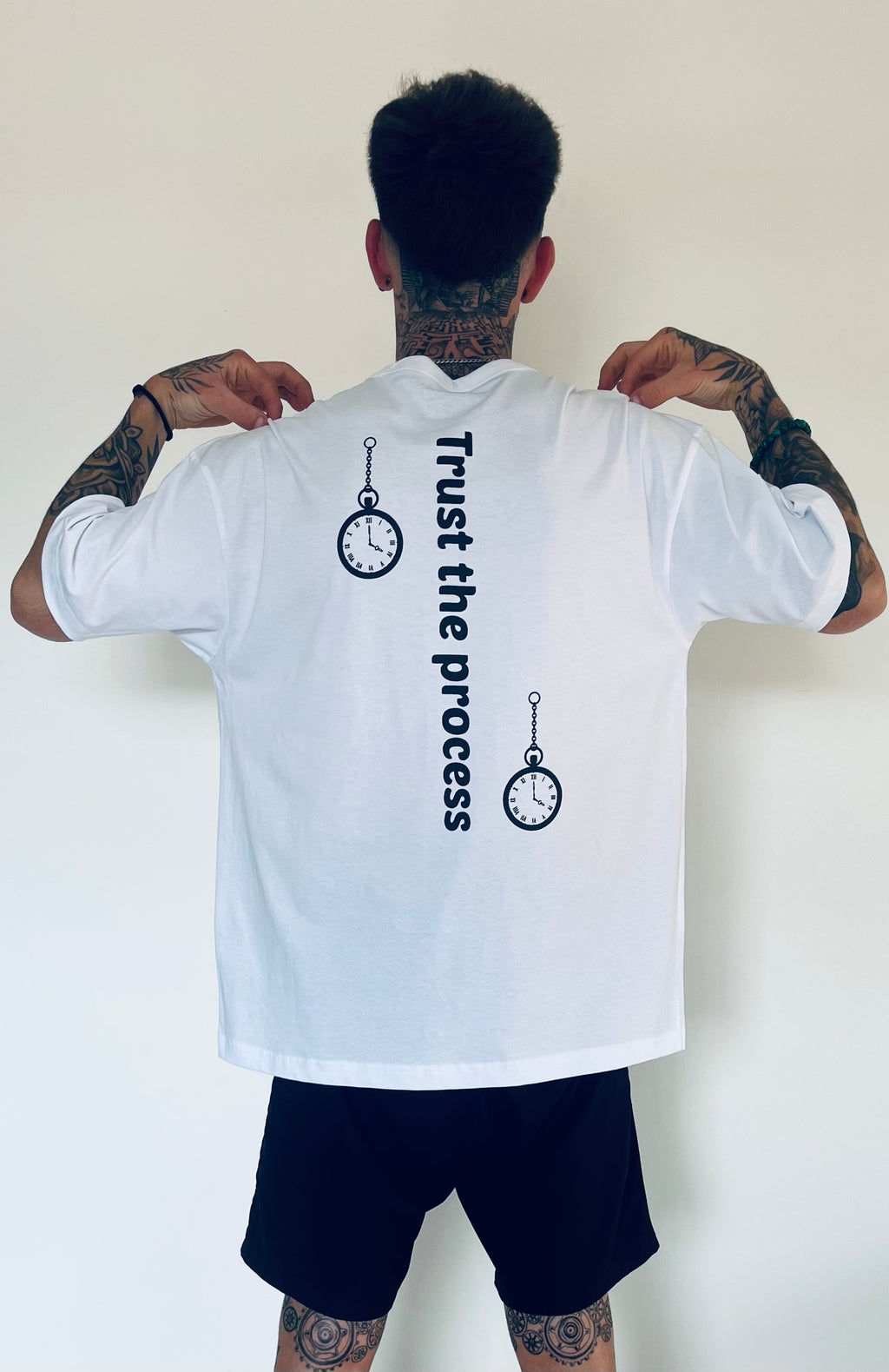 Camiseta Oversize "Trust the process"
