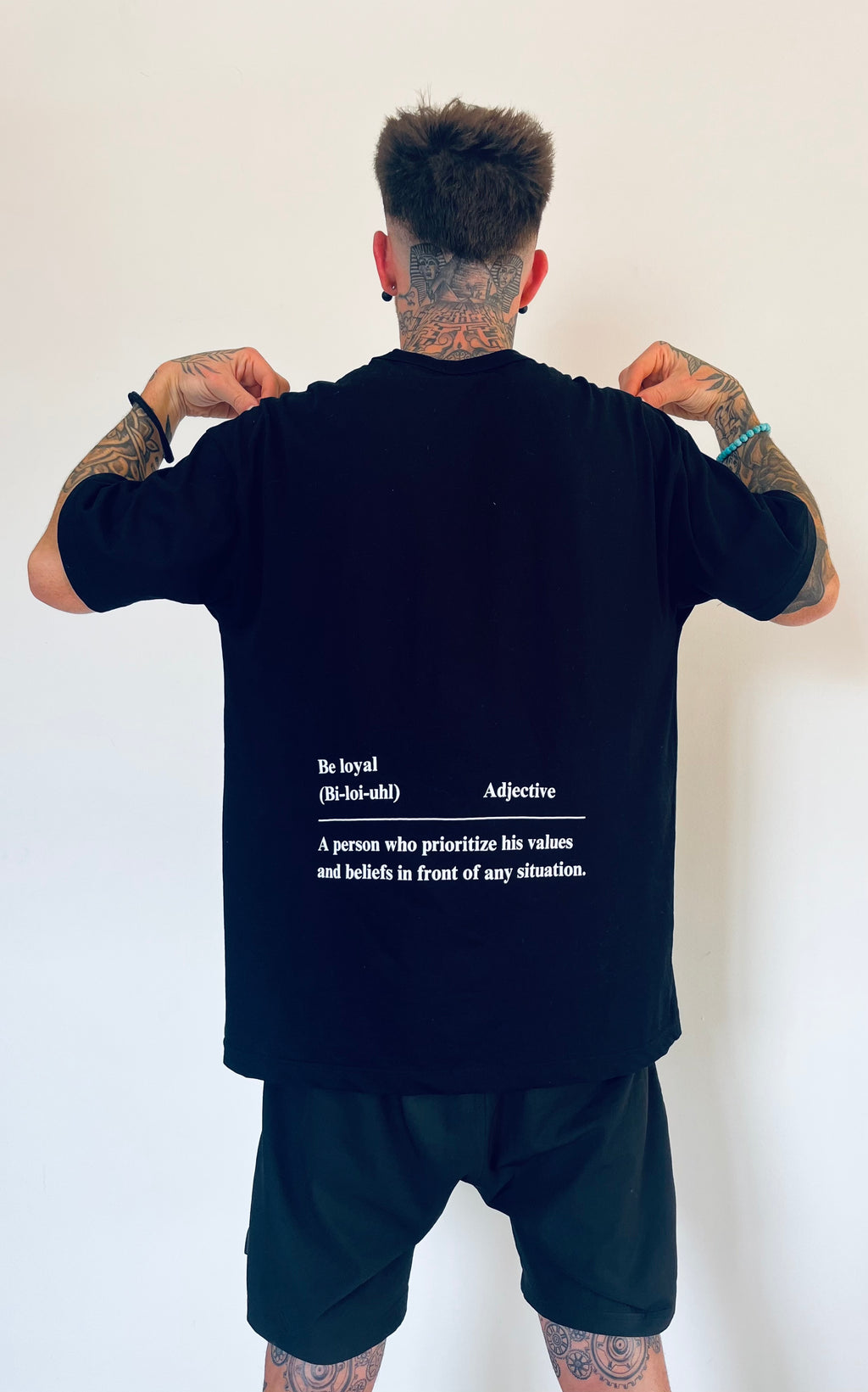 Camiseta Oversize "Values"